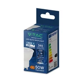 V-TAC GU10 CREE LED spot égő 4.5W hideg fehér 38° - SKU 215116