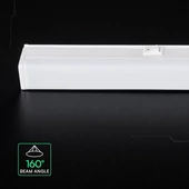V-TAC CREE SMD LED lámpa 29cm T5 4W beépített kapcsolóval, hideg fehér - SKU 216916
