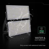 V-TAC SHP 500W CREE LED reflektor, 135 Lm/W, 1 méter kábel, természetes fehér - SKU 230896