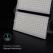 V-TAC SHP 500W CREE LED reflektor, 135 Lm/W, 1 méter kábel, természetes fehér - SKU 230896