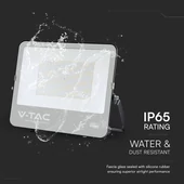 V-TAC D-széria CREE LED reflektor 200W hideg fehér 115 Lm/W, fekete ház - SKU 232216