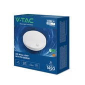 V-TAC CREE LED 15W fali LED lámpa, mozgásérzékelővel, CCT - SKU 234206