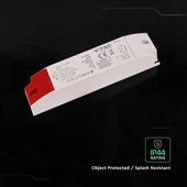 V-TAC IP44 műanyagházas LED tápegység 12V 36W 3A - SKU 24268