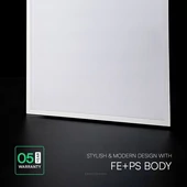 V-TAC süllyeszthető Back-Lit 20W LED panel, hideg fehér, 60x60 cm, 180 Lm/W - SKU 24281