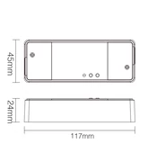 MiLight 230V Triac rádiófrekvenciás és PUSH fényerőszabályzó, Max. 500W-ig - TRI-PR