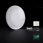 V-TAC CREE LED 20W állítható teljesítményű és színhőmérsékletű mennyezeti lámpa - SKU 801-24-6