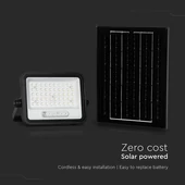 V-TAC 100W napelemes LED reflektor, 2000K - 8000K között állítható színhőmérséklettel - SKU 24083
