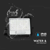 V-TAC 100W napelemes LED reflektor, 2000K - 8000K között állítható színhőmérséklettel - SKU 24083