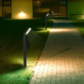 V-TAC 1.5W napelemes LED kandeláber, IP65, állítható színhőmérséklettel - SKU 23997