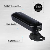 V-TAC Bluetooth fülhallgató, fekete - SKU 7702