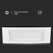 V-TAC CREE LED-es vészkijárat, vészvilágító, kijáratjelző EXIT lámpa 3.8W - SKU 899-6