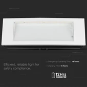 V-TAC CREE LED-es vészkijárat, vészvilágító, kijáratjelző EXIT lámpa 3.8W - SKU 899-6