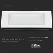 V-TAC felületre szerelhető LED-es EXIT lámpa 3.8W - SKU 899