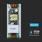 V-TAC fémházas LED tápegység 12V 75W 6A - SKU 3247