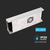 V-TAC fémházas LED tápegység 24V 350W 15A - SKU 3263