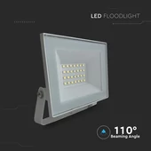 V-TAC FN-széria mini LED reflektor 20W hideg fehér, fehér házzal - SKU 23985