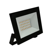 V-TAC FN-széria mini LED reflektor 20W természetes fehér, fekete házzal - SKU 23984