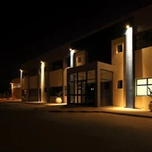 V-TAC LED reflektor 200W, hideg fehér, fekete házzal - SKU 23444
