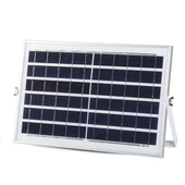 V-TAC napelemes LED reflektor 12W természetes fehér 5000 mAh - SKU 8573