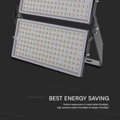 V-TAC SHP 500W LED reflektor, 135 Lm/W, 1 méter kábel, hideg fehér - SKU 97212