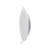 V-TAC süllyeszthető kerek Back-Lit LED panel 6W, természetes fehér, 110 Lm/W - SKU 7859
