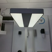 V-TAC 80W ezüst LED dimmelhető állólámpa, természetes fehér - SKU 8523
