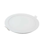 V-TAC süllyeszthető kerek fémházas LED panel 18W hideg fehér - SKU 214862