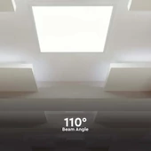 V-TAC süllyeszthető LED panel hideg fehér 36W 60 x 60cm, 120 Lm/W, Back-Lit - SKU 24142