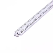 V-TAC alumínium LED szalag, keskeny gipszkarton profil fehér fedlappal 2m - SKU 3360