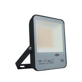 Kép 1/8 - V-TAC LED reflektor 50W hideg fehér 100 Lm/W, beépített alkonykapcsolóval - SKU 20174
