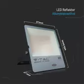Kép 4/8 - V-TAC LED reflektor 200W meleg fehér 100 Lm/W, beépített alkonykapcsolóval - SKU 20181