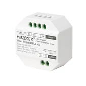 MiLight mini Smart 230V-os WiFi-s és rádiófrekvenciás vezérlő, PUSH kapcsoló kompatibilis - WL-SW1