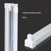 Kép 5/8 - V-TAC 1 x T8 LED fénycső armatúra 60cm - SKU 6052