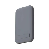 V-TAC 10000mAh powerbank, MagSafe vezeték nélküli töltéssel, szürke - SKU 23040