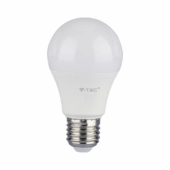 Kép 1/8 - V-TAC 10.5W E27 természetes fehér A60 LED égő, 100 Lm/W - SKU 21178