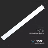 V-TAC 10W beltéri fehér fali LED lámpa, természetes fehér - SKU 3918