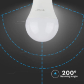 Kép 5/7 - V-TAC 11W E27 meleg fehér LED égő csomag (2 db) - SKU 7297