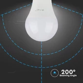 V-TAC 11W E27 meleg fehér LED égő csomag (3 db) - SKU 7352