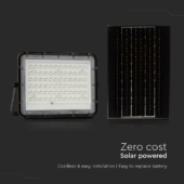 Kép 6/15 - V-TAC 12000mAh napelemes LED reflektor 15W hideg fehér, 1200 Lumen, fekete házzal - SKU 7825