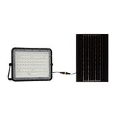Kép 2/15 - V-TAC 12000mAh napelemes LED reflektor 15W természetes fehér, 1200 Lumen, fekete házzal - SKU 7826