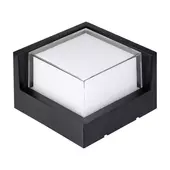 Kép 9/10 - V-TAC 12W kültéri, szögletes fali LED lámpa meleg fehér - SKU 218539