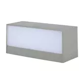 Kép 8/10 - V-TAC 12W kültéri, téglatest alakú, fali LED lámpa meleg fehér - SKU 218242