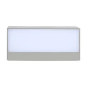 V-TAC 12W kültéri, téglatest alakú, fali LED lámpa természetes fehér - SKU 218243