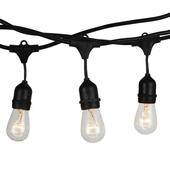 Kép 1/5 - V-TAC 15m party fényfüzér vízálló E27 foglalattal LED égőhöz - SKU 3673