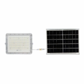 Kép 2/15 - V-TAC 16000mAh napelemes LED reflektor 20W hideg fehér, 1800 Lumen, fehér házzal - SKU 7845