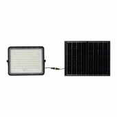Kép 2/15 - V-TAC 16000mAh napelemes LED reflektor 20W hideg fehér, 1800 Lumen, fekete házzal - SKU 7827