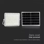 Kép 6/15 - V-TAC 16000mAh napelemes LED reflektor 20W természetes fehér, 1800 Lumen, fehér házzal - SKU 7846