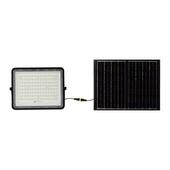 Kép 2/15 - V-TAC 16000mAh napelemes LED reflektor 20W természetes fehér, 1800 Lumen, fekete házzal - SKU 7828