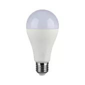 Kép 2/7 - V-TAC 17W E27 A65 természetes fehér LED égő, 100 Lm/W - SKU 214457