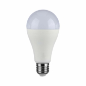 Kép 2/7 - V-TAC 17W E27 A65 természetes fehér LED égő, 100 Lm/W - SKU 214457